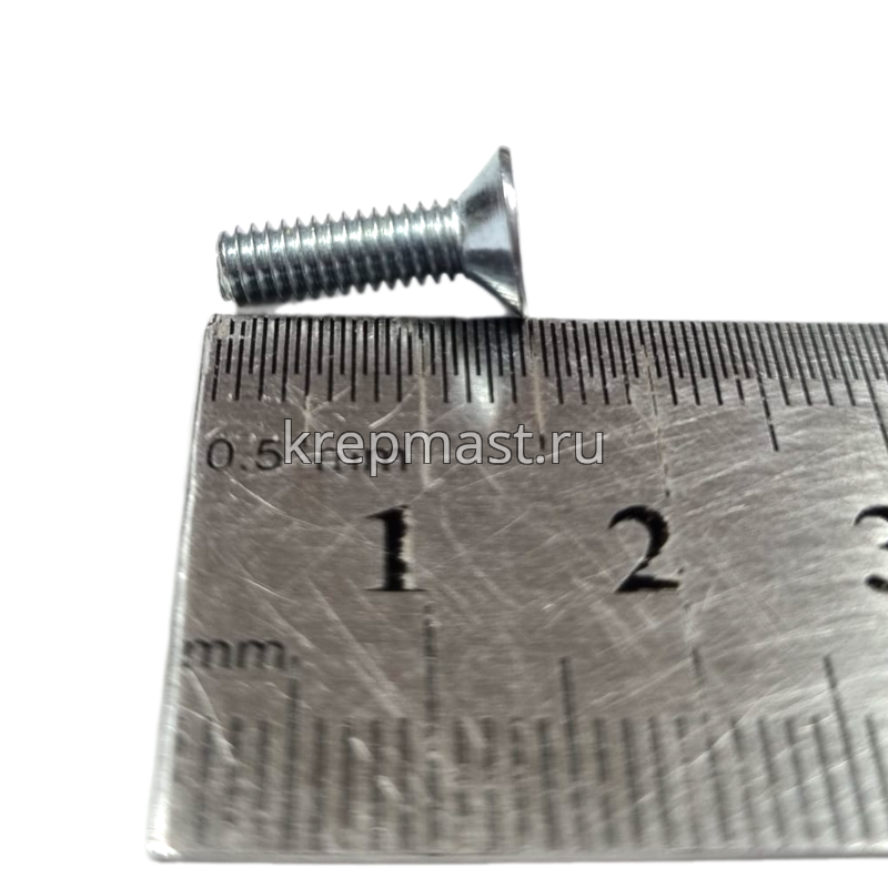 Винт с внут. шестиг. потай голов. 4х14 кл.пр.8,8 DIN 7991