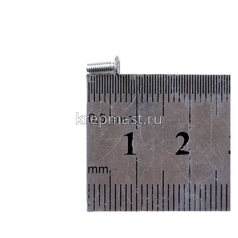 Винт потай 2,0х 6 DIN 965
