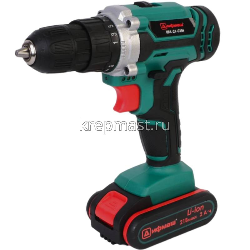 Шуруповерт аккумуляторный ДИФМАШ (21Вт, 2,0Ah/ч)