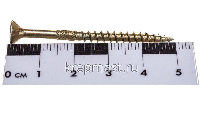 Шуруп с/нарез. для дерева потай 4,0х 50 Тх