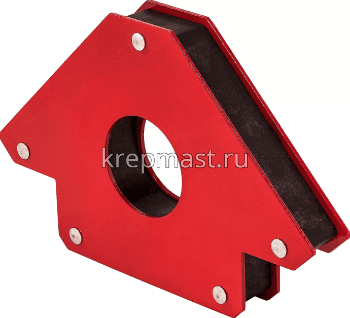 Держатель магнитный для сварки 110х110х112 мм, сила магнита 34 кг