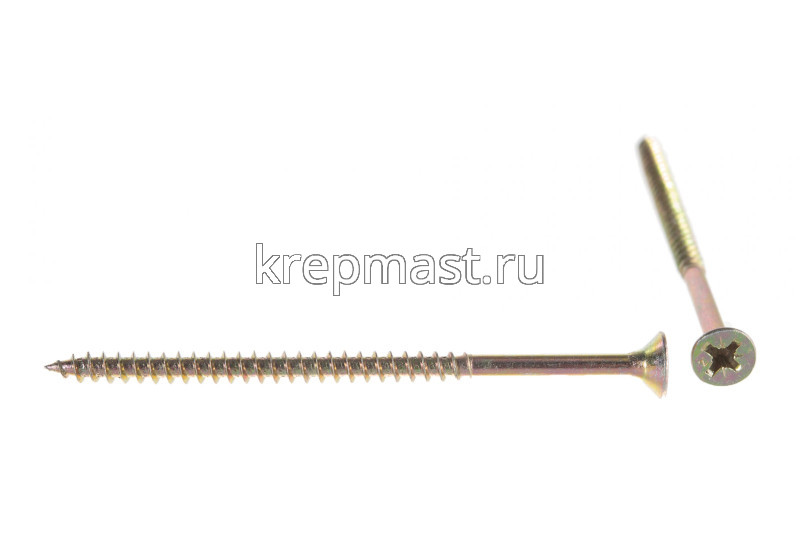 Шуруп универс. желтый цинк 6х110