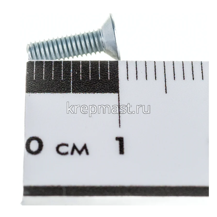 Винт потай 3,0х10 DIN 965