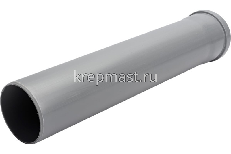 Труба с раструбом D 110 (0,5м) п/п