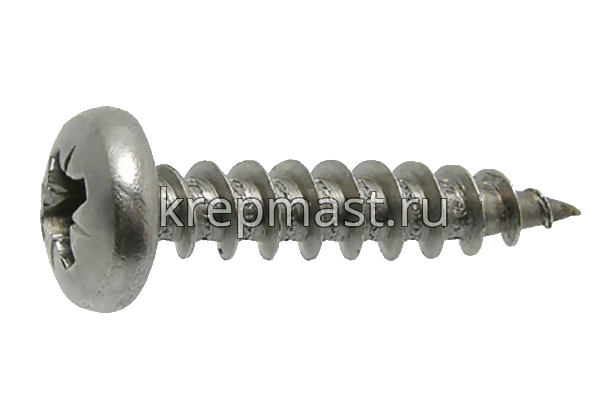 Саморез п/сфер гол. 4,2 х25 DIN 7981 нерж.А2