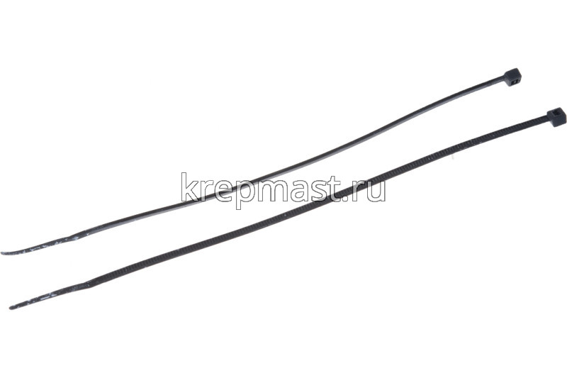 Стяжка кабельная 200х2,5 черная