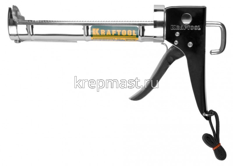 Пистолет для герметика KRAFTOOL усиленный полукорпусной 320мл