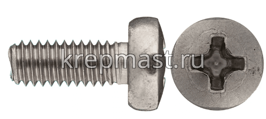Винт 4х16 п/цил DIN 7985 нерж A2 Z