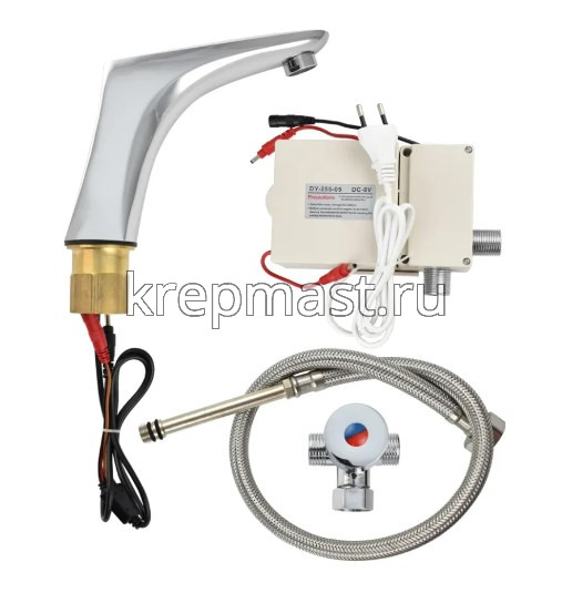 Смеситель СЕНСОРНЫЙ д/умывальника BRIMIX (087)