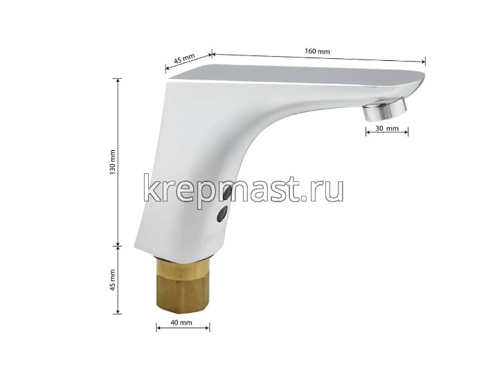 Смеситель СЕНСОРНЫЙ д/умывальника BRIMIX (087)