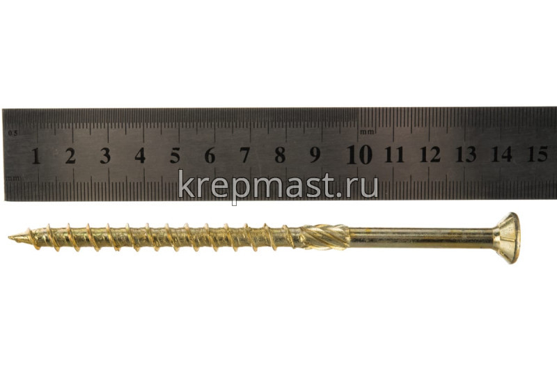 Шуруп с/нарез. для дерева потай 8,0х140 Тх