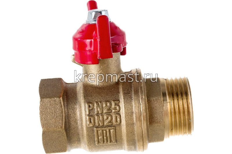 Кран шар Ду-20 м/р баб 3/4"