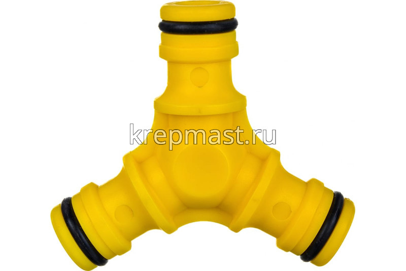 Соединитель GRINDA /USP тройной из ударопрочн. пластмассы