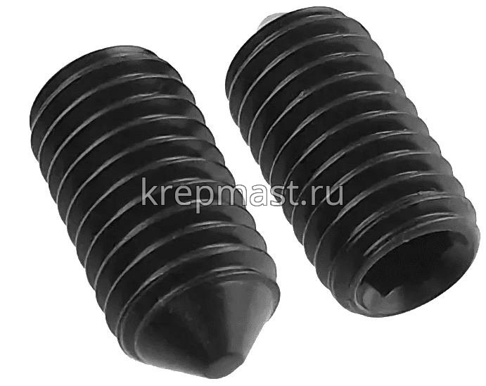 Винт уст. 4х 8 12,9 DIN 914 зостр. вн/ш