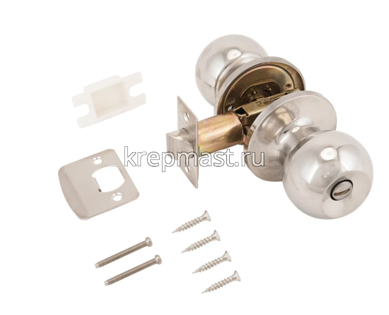 Защелка дверная АЛЛЮР 5560 ВК СР хром верт./пустая