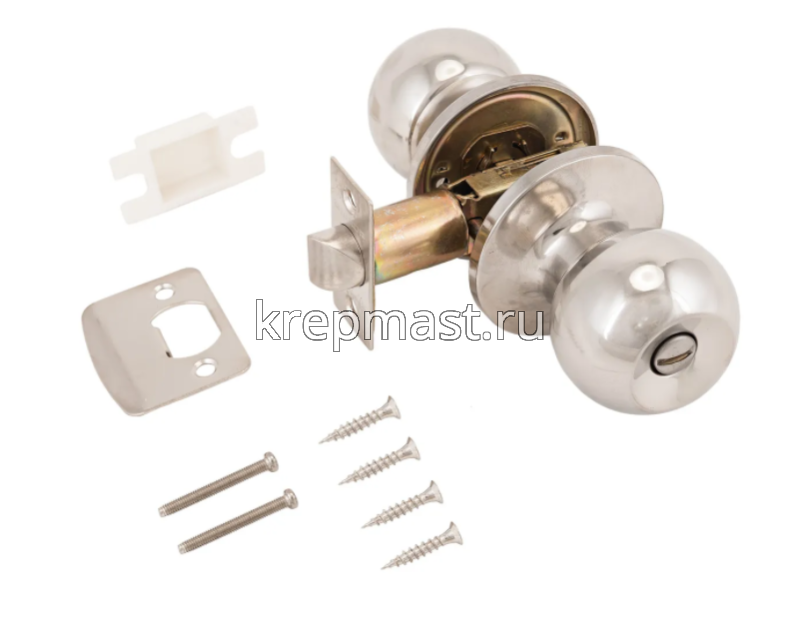 Защелка дверная АЛЛЮР 5560 ВК СР хром верт./пустая