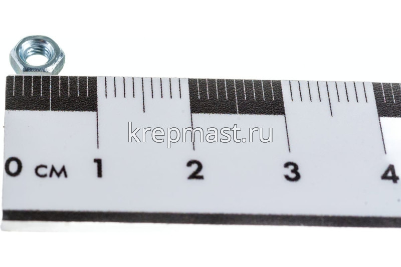 Гайка 6-гр. М 3 (0,5) DIN 934