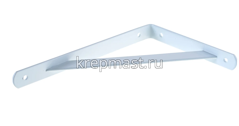Уголок-кронштейн STAYER 300х200х30х4мм белый