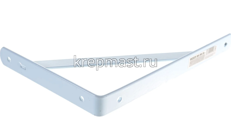Уголок-кронштейн STAYER 300х200х30х4мм белый