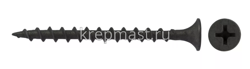Саморез по дереву оксид. 3,5х30(32) усиленные