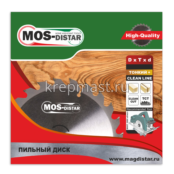 Диск пильный дерево 216х 24х30 MD START