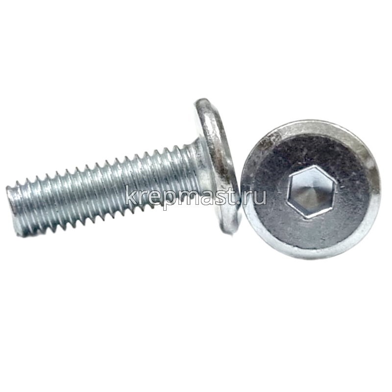 Винт стяжка 6х 20 DIN 7420 SW4 оц.
