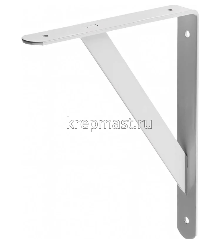 Уголок-кронштейн STAYER 400х280х30х4мм белый