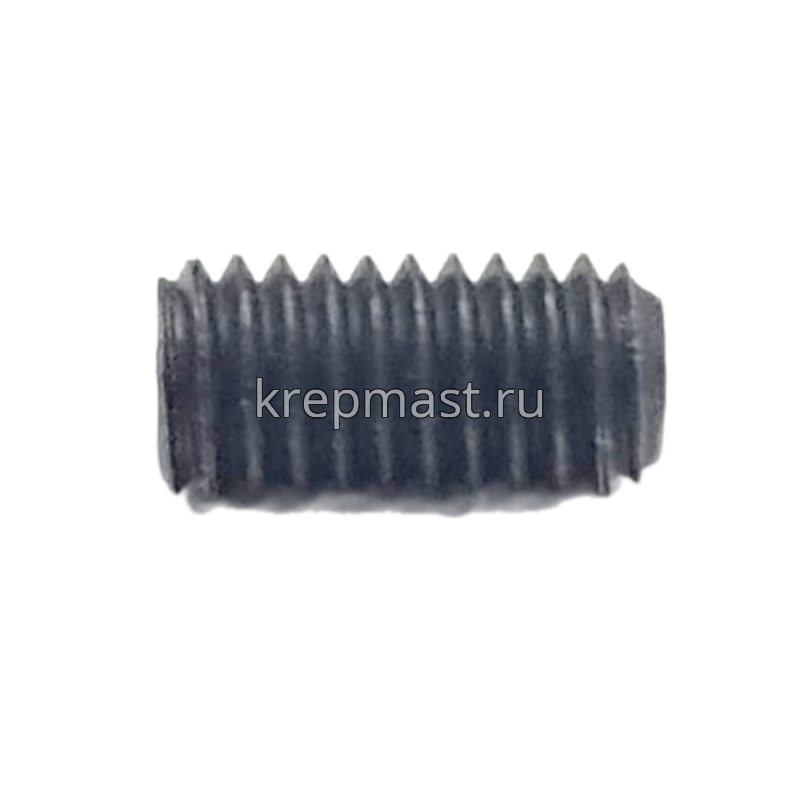 Винт уст. 6х 8 12,9 DIN 913плоск.конц.вн/ш чёрн