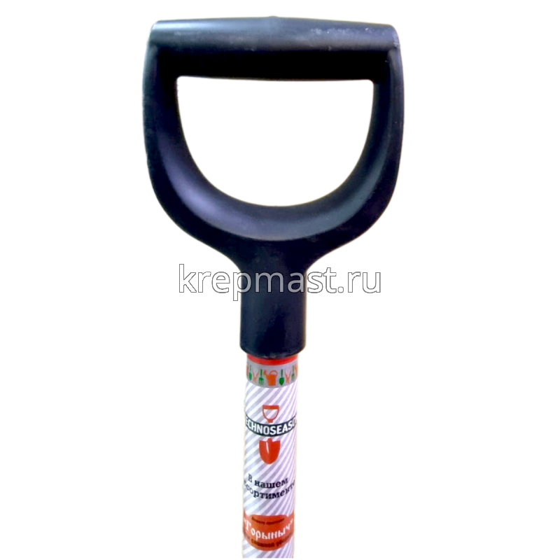 Лопата снеговая пластм. ИЛЮША с прорез.черенком и ручкой