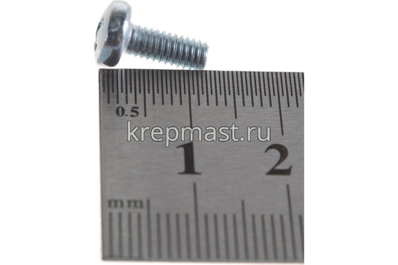 Винт п/цил 4,0х10 DIN 7985