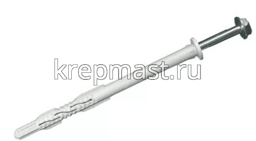 Дюбель фасадный 10х160 6-гр.гол.