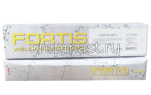 (по 5 кг) Электроды МР-3С d3,0 Fortis