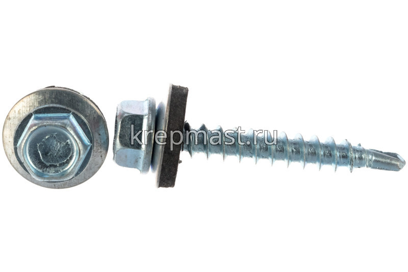Саморез д/кровли 4,8х32(35) оцинк