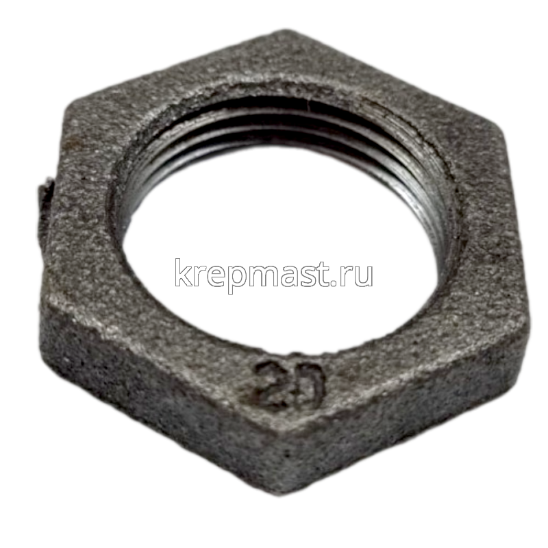 Контргайка чугун. ДУ-20 ГОСТ 8961-75