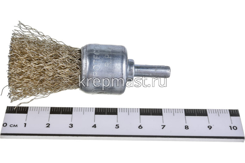 Корщетка- венчик 24мм для ДРЕЛИ FIT латунь
