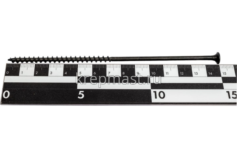 Саморез по дереву оксид. 4,8х150(152)Китай