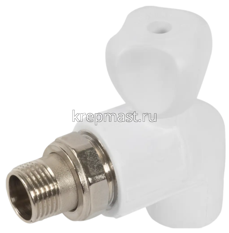 Кран шаровый пп угловой  для радиатора