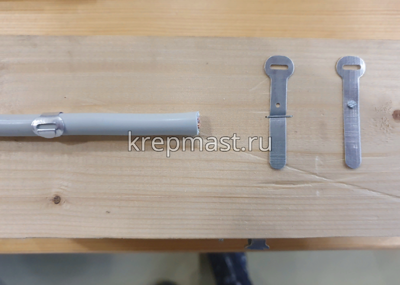 Хомут алюминиевый HAL 50/11 (по 100шт)