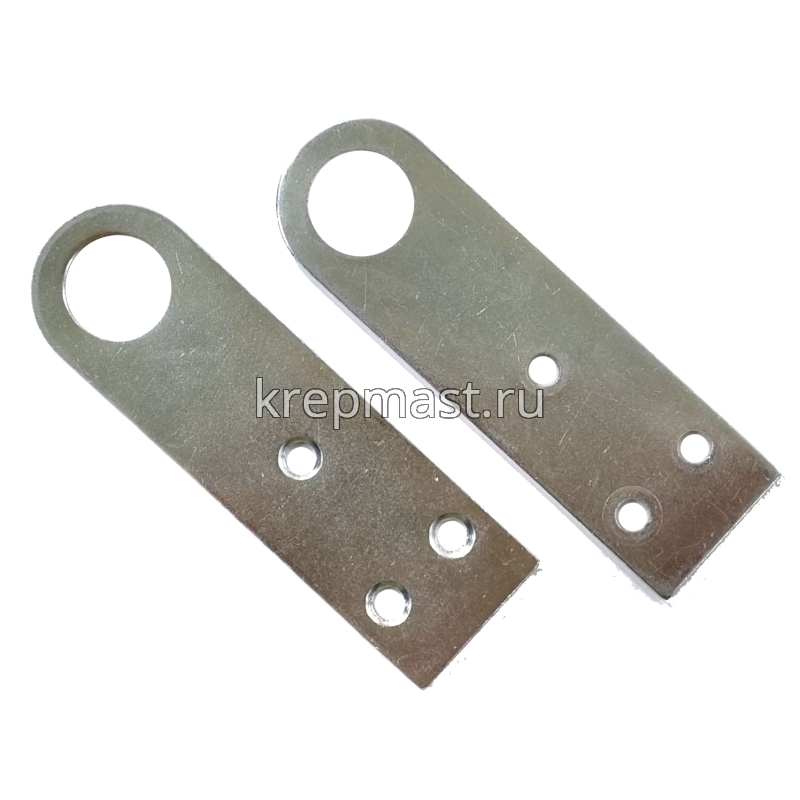 Проушина прямая 30х100мм цинк