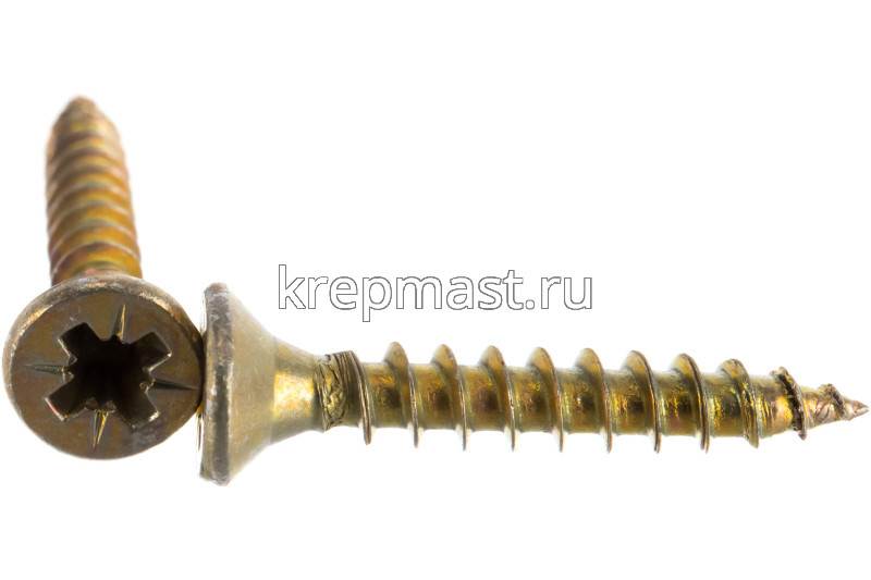 Шуруп универс. желтый цинк 4,0х25