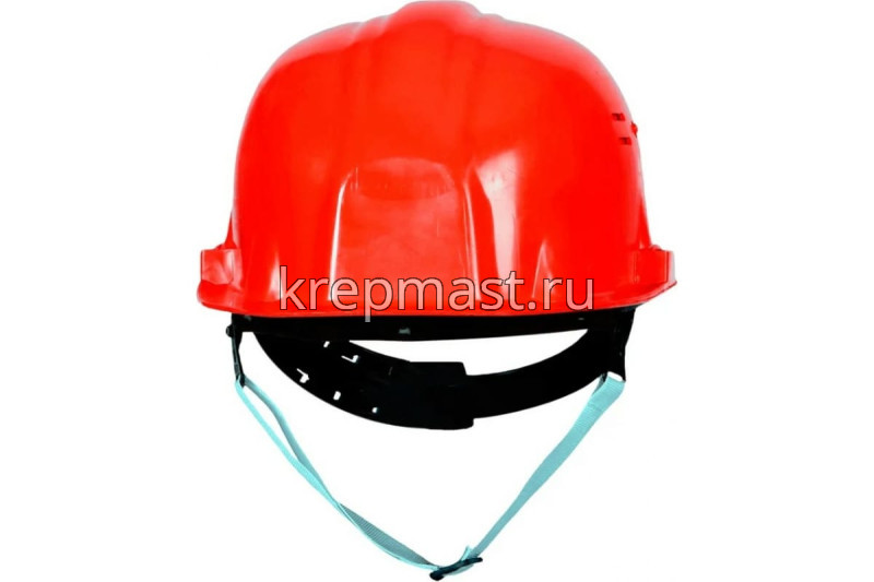 Каска строительная, оранжевая