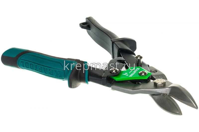 Ножницы KRAFTOOL по металлу ЛЕВЫЕ 260мм высокомощные