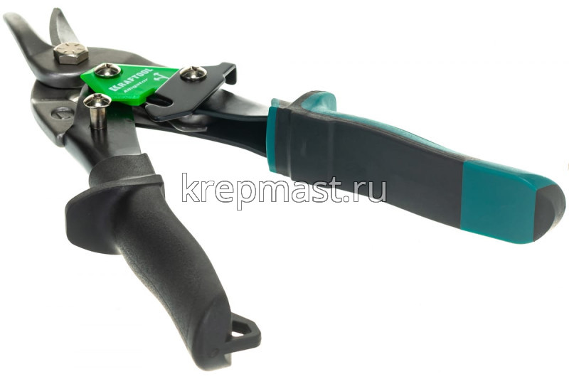 Ножницы KRAFTOOL по металлу ЛЕВЫЕ 260мм высокомощные