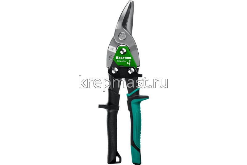 Ножницы KRAFTOOL по металлу ЛЕВЫЕ 260мм высокомощные