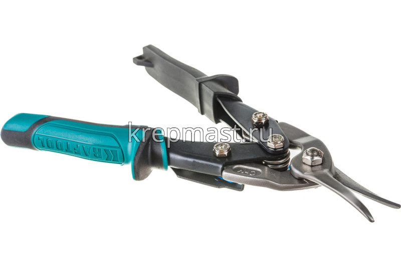 Ножницы KRAFTOOL по металлу ПРАВЫЕ 260мм высокомощные