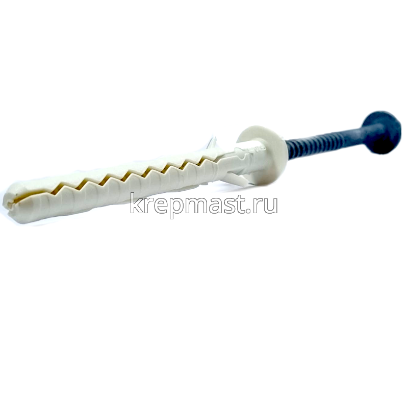 Дюбель нейлон. FSK-STBf 10x100 HEX/TORX 40