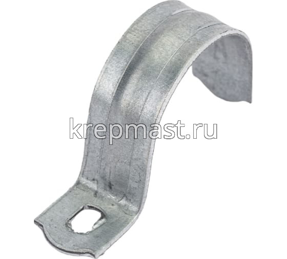 Скоба металлическая ОДНОЛАПКОВАЯ 25-26мм