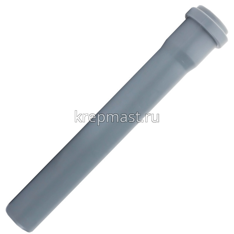 Труба с раструбом D 50*1,8 (0,25м) п/п