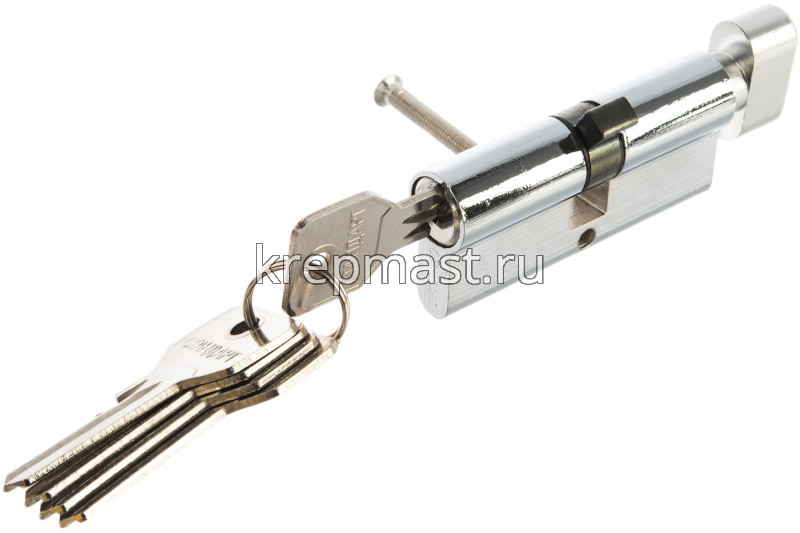 Механизм цилиндровый 70Z СР/SN кл./верт. хром / никель