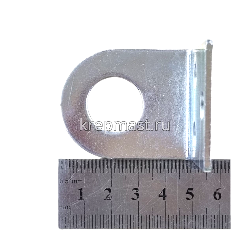 Проушина угловая 40х90мм цинк